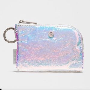 Lululemon Clippable Card Pouch - Iridescent NWT